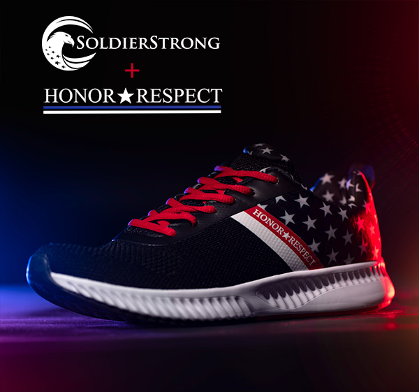 honor and respect tennis shoes
