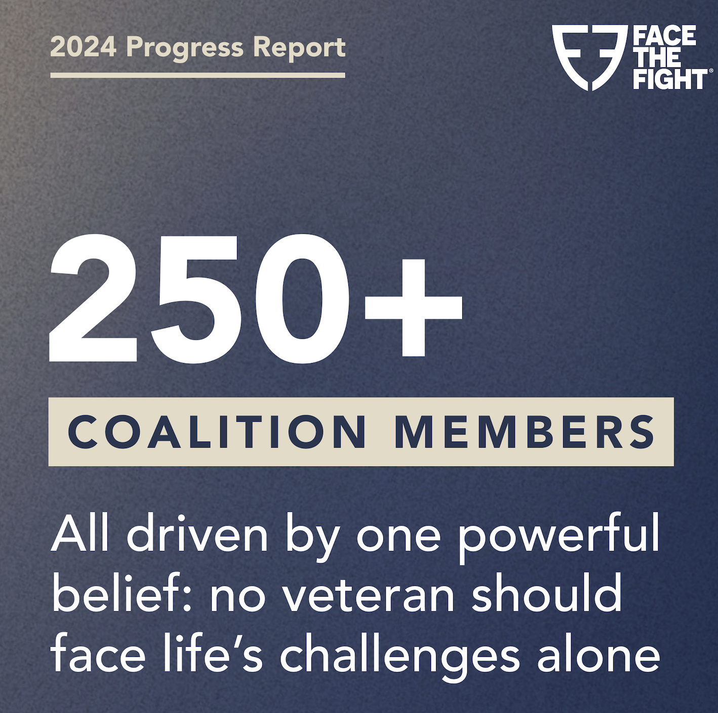 SOLDIERSTRONG JOINS FACE THE FIGHT® COALITION TO COMBAT VETERAN SUICIDE
