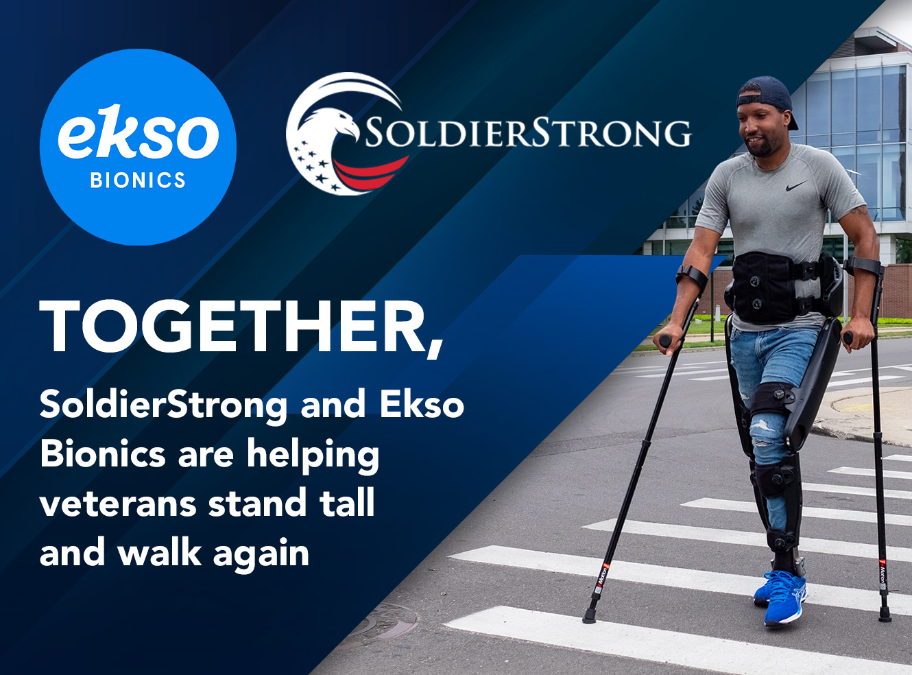 Standing Tall: How SoldierStrong’s Partnership with Ekso Bionics is Transforming Veterans’ Lives
